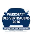 Werkstatt des vertrauens 2016 - ausgewählt vom Autofahrer